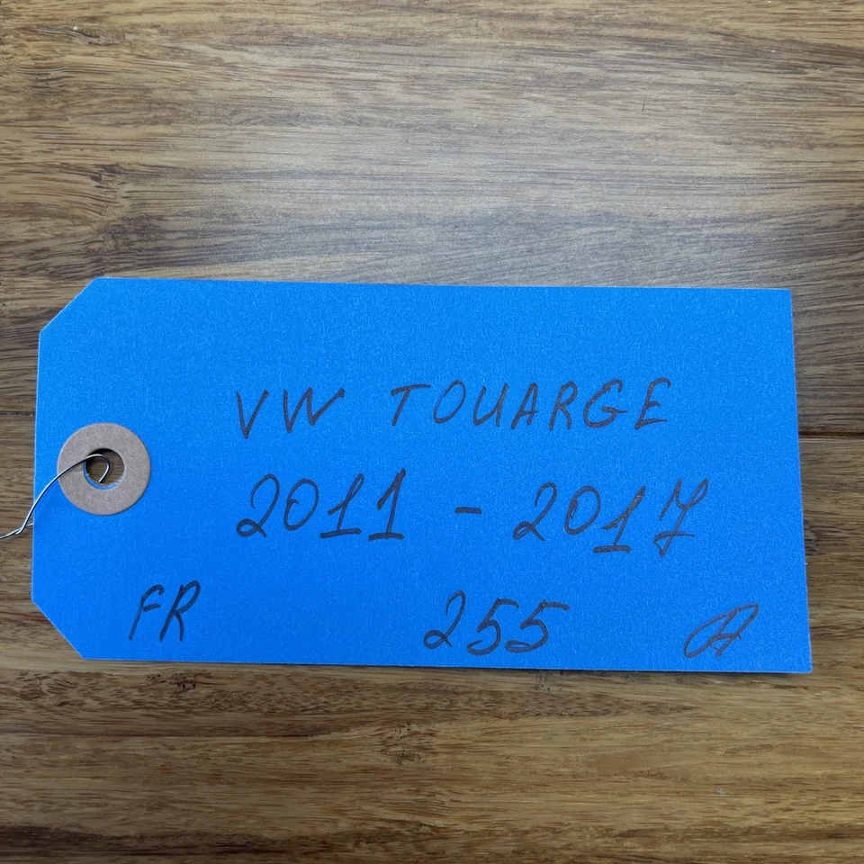 Moldura de puerta delantera derecha Volkswagen Touareg 2011-2017 OEM *NOTA* Foto 2 de 4