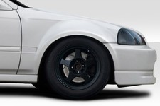 For 1996-1998 Civic Duraflex K Spec Front Fenders - 2 Pieces For 1996-1998 Civic Duraflex K Spec Front Fenders - 2 Pieces