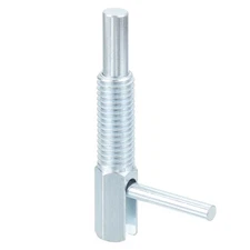 Retractable Indexing Plunger Pin, Carbon Steel M12 Spring Plunger