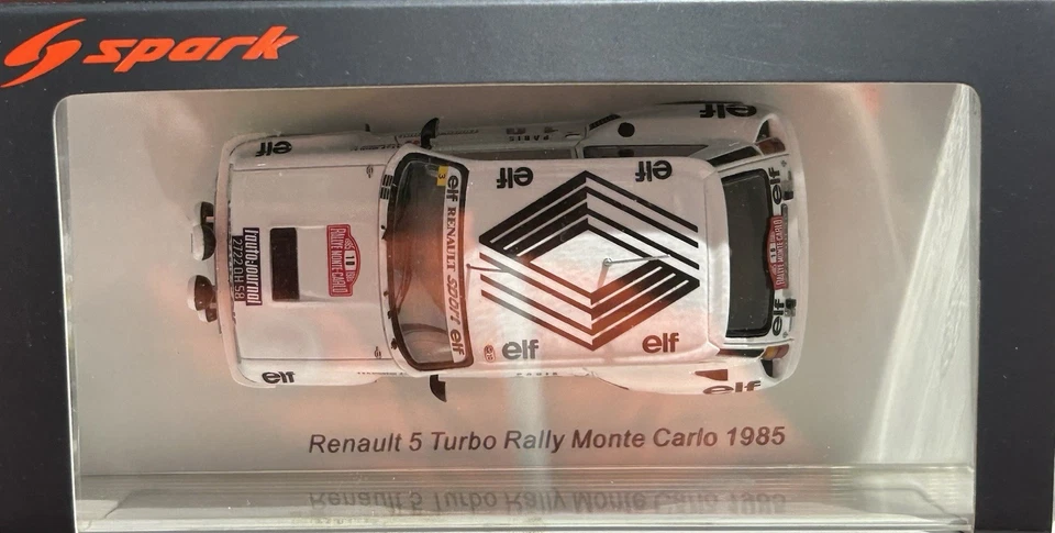 SPARK 1/43 S5561 Renault 5 Turbo GrB #10 WRC Rally Monte Carlo 1985 Snobeck - Photo 3/4