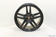 2019-24 PORSCHE MACAN 20 FRONT WHEEL RIM GLOSS BLACK 9Jx20 ET26 OEM 95B601025DG