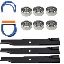 Deck Kit Fits John Deere 50" 300 316 317 318 322 332 330 Bearings Blades Belt