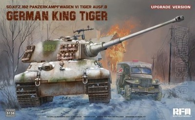 RFM 5138 German King Tiger Pz.Kpfw. VI Ausf. B Upgrade Version 1/35