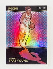 2020-21 Panini Recon Future Legends Red /199 Trae Young #8 Atlanta Hawks