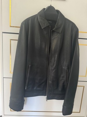 Theory leather jacket Mens size S
