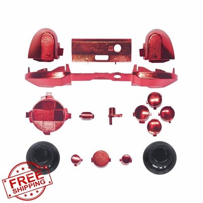 Yiootop Chrome Red Buttons Xbox Series X S