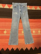 AMAZING AND RARE Vintage 1970 s Orange Tag Levi s 517. Gorgeous Fade. EUC