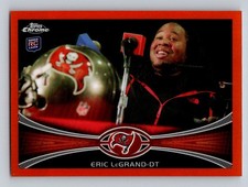 2012 Topps Chrome #172 Eric LeGrand Orange Refractors