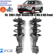 Pair Front Complete Shock Strut Assembly FOR 2001-2007 Honda CR-V MK II RD