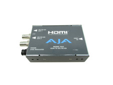 AJA HA5 HDMI to SDI/HD-SDI Digital Video Converter w/out Power Adapter  Cable