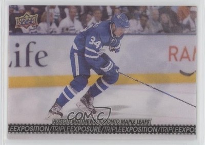 2017-18 Tim Hortons Collector's Series Triple Exposure Auston Matthews #TE-5 h9a