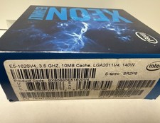 Intel E5-1620 V4 Xeon 3.5 GHz Quad Core BX80660E51620V4 Processor