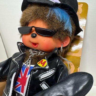 Ultra Rare Rock Standing Monchhichi Plush 7.87