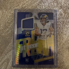 2023 Panini Donruss Optic - 1st Year Fresh Puka Nacua #FYF-PN Blue Hyper...
