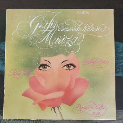 Gräfin Emmerich Kalman Mariza, Rene Kollo, Operette, LP, Amiga, 8 45 260, top