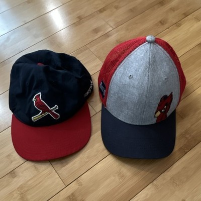 Two StL Cardinals caps from gameday giveaways