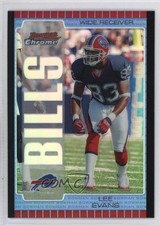 2005 Bowman Chrome Blue Refractor 176/250 Lee Evans #37 0h6x