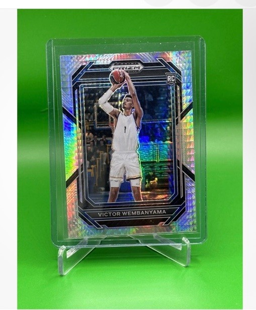 2023-24 Panini Prizm Draft Picks Silver #2 Victor Wembanyama Rookie RC Spurs