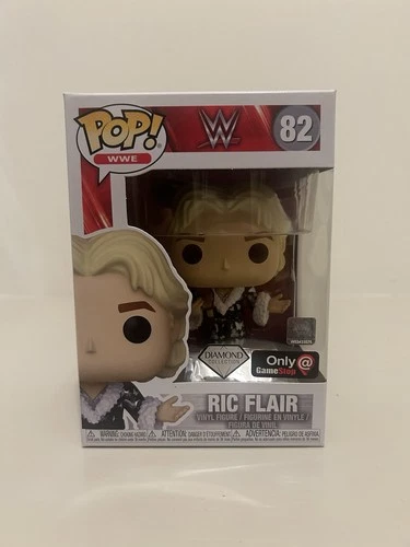 Funko POP! WWE Ric Flair #82 Diamond Collection GameStop Exclusive