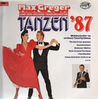 Max Greger Tanzen 87 NEAR MINT Polydor Vinyl LP