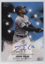 2024 Topps Series 1 Baseball Stars Auto Jorge Soler #BSA-JS Auto 17wc