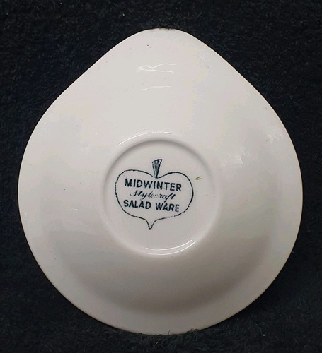 🔶️MIDWINTER SALAD WARE TERENCE CONRAN TEARDROP DISH SALADWARE MCM - Picture 8 of 11