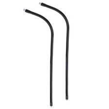 12-Inch Flexible Gooseneck Tubing, 3/8" Male to 1/4" Male Thread Universal Ar...