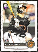 Kyle Stowers 2023 Topps Big League #19 Rookie RC - Baltimore Orioles