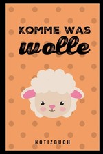 A5 Notizbuch liniert f&uuml;r Strickfans | KOMME WAS WOLLE | Schreibblock