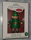 Hallmark Keepsakes Kids Pickles The Elf Ornament Find Me If You Can Game 2005 — photo 1