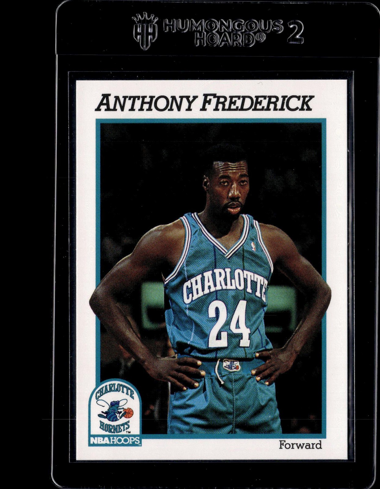 1991-92 Hoops #342 Anthony Frederick RC