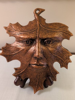 Bronze Colored Leaf Man