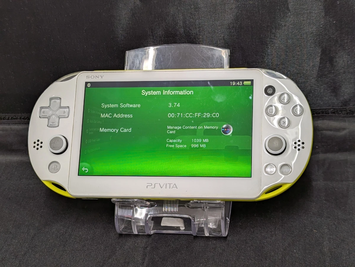 Sony PlayStation Vita NTSC-J (Japan) Video Game Handheld Systems