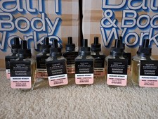  NEW  X10 Bath  Body Works Mahogany Teakwood INCREASED Wallflowers Refills