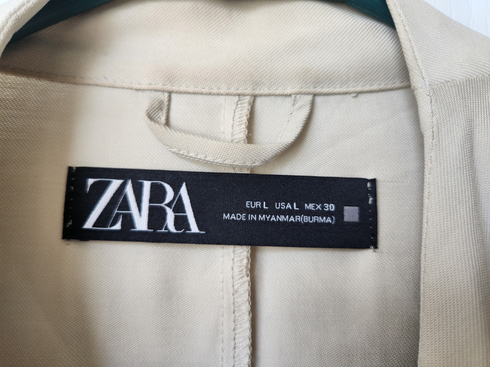 Zara Basic Collection Draped Front Open Jacket  S… - image 10