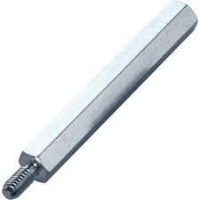Image of PB Fastener S48050X20 Zinc Plated Steel M/F Spacers M5 x 20mm Pack Of 10