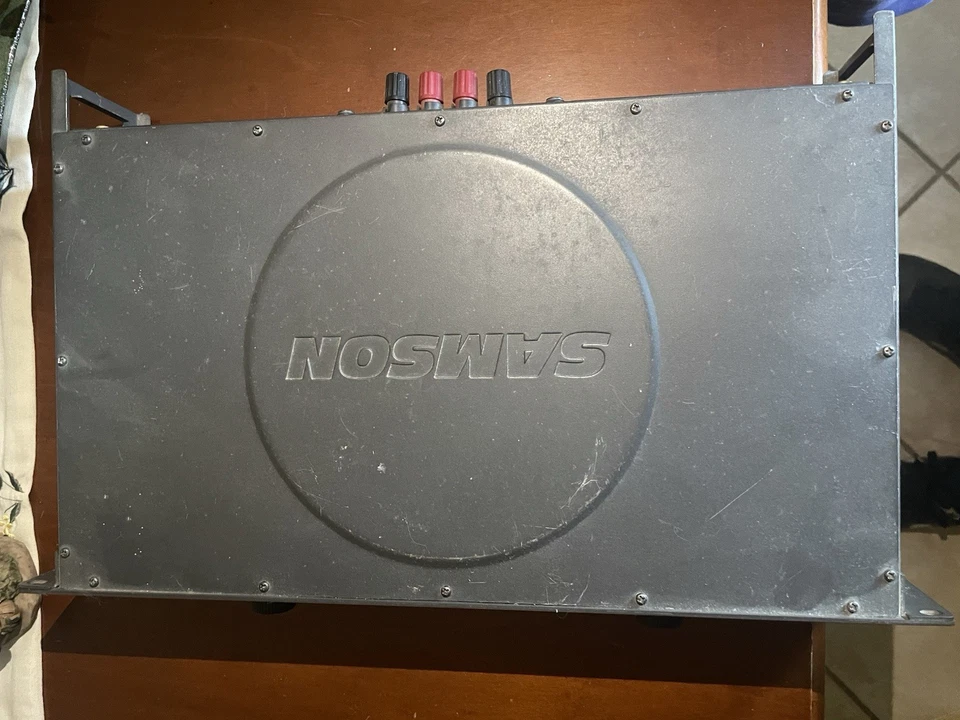 amplificatore di potenza samson servo600 - Immagine 3 di 4
