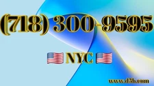 718 Vanity Easy Phone Number (718) 300-9595 New York 