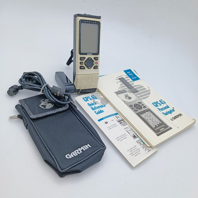 Gps Receiver Garmin 45 Gps GARMIN GPS 45 Channel Portable Handheld
