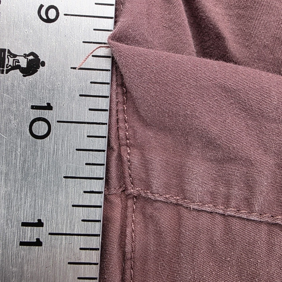 Eddie Bauer Shorts Womens 14 Purple Drawstring Casual Pockets Relaxed Fit Cotton - Изображение 3 из 4