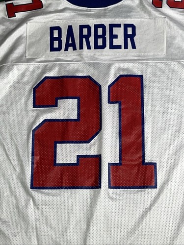 New York Giants Tiki Barber #21 NFL Adidas Football Jersey Size Large - Picture 6 of 6