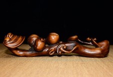 Collected Small Leaf Boxwood Longevity Peach Ruyi Ornament