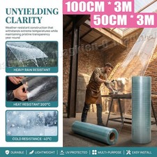 Polycarbonate Roofing Sheet High Impact Clear PVC Roofing Sheets UV Protection