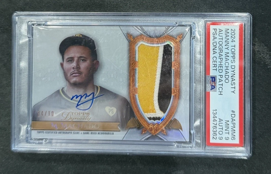 Manny Machado 10 Graded Baseball Sports Trading Cards