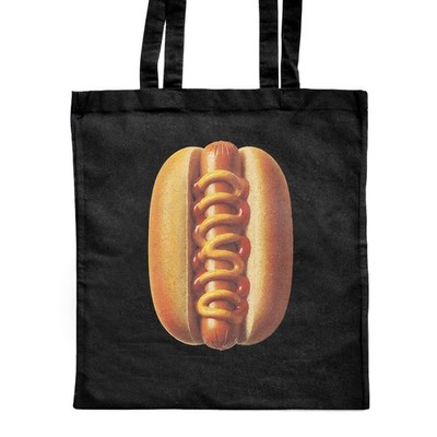 Shopper-Tasche 'American Hot Dog' klassisch schwarz (ZB00024658)