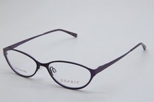 NEW ESPRIT ET 17420 577 PURPLE AUTHENTIC EYEGLASSES FRAMES 52-15