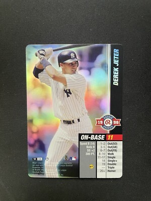 2003 MLB Showdown Derek Jeter Trading Deadline Rookie Season FOIL #135 Yankees