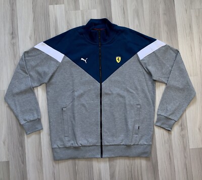 PUMA Ferrari Race MCS Full Zip Jacket Men s 2XL New W/o Tags! (retail $110)