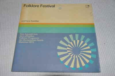 VA Sampler - Folklore Festival - Olympia 1972 - 70s 70er - Album Vinyl LP