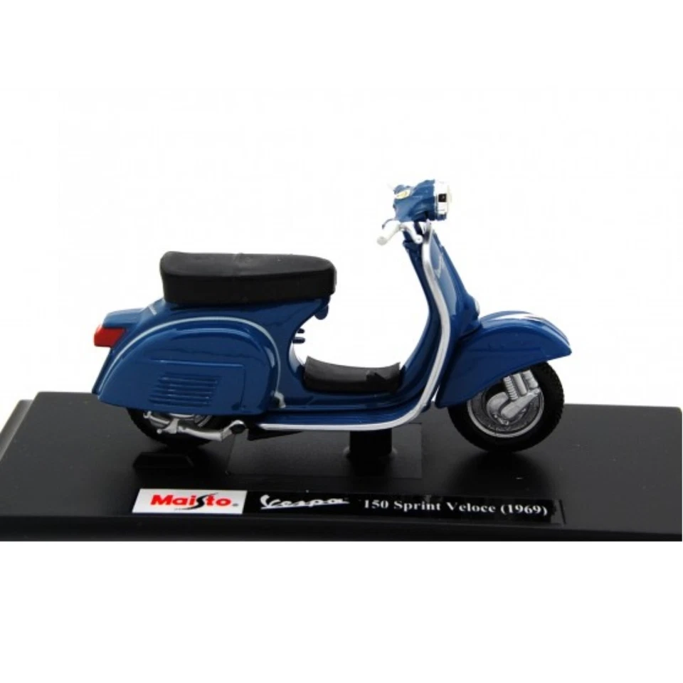 Maisto Vespa modellino die cast "150 Sprint Veloce" in scala 1:18 in metallo - Immagine 3 di 4